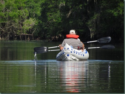 Dean and Shirley in their Sea Eagle 330