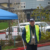 Glynn protecting the grounds
