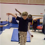Ethan on the balance beam