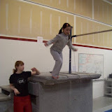 Grace is ready to jump in