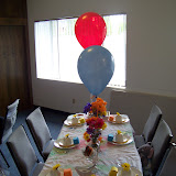 Jennifer's decorated table