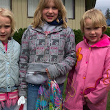 Children that found golden tickets in their eggs were able to get an easter basket full of candy