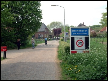 Begin bebouwde kom: Bronkhorst