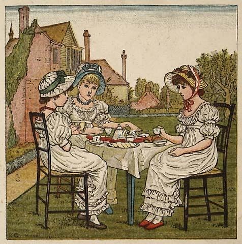 [Three Girls having tea in a garden[5].jpg]