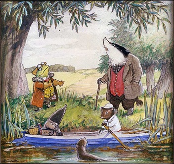 illustrated wind in the willows