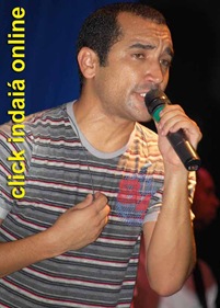 Jorge, vocalista do Grupo Sem Tempo (Crédito: Fábio Alexandre)