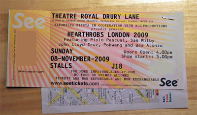 Hearthrobs London 2009