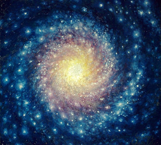 [Galaxy oil on wood painting - Galaxie pictura ulei pe lemn[5].jpg]