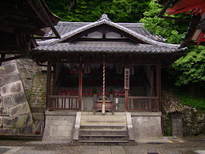 Actual shrine building