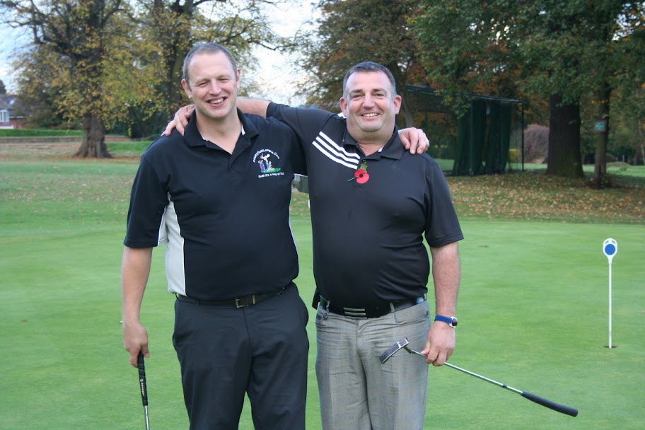 Putting Competition tied - Stu Laws & Dave Ley