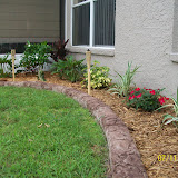 The look of rock,color Brown/Brown, square curb style