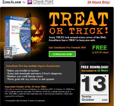 zonealarm free serial key