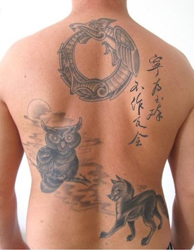 chinese tattoo meanings: short