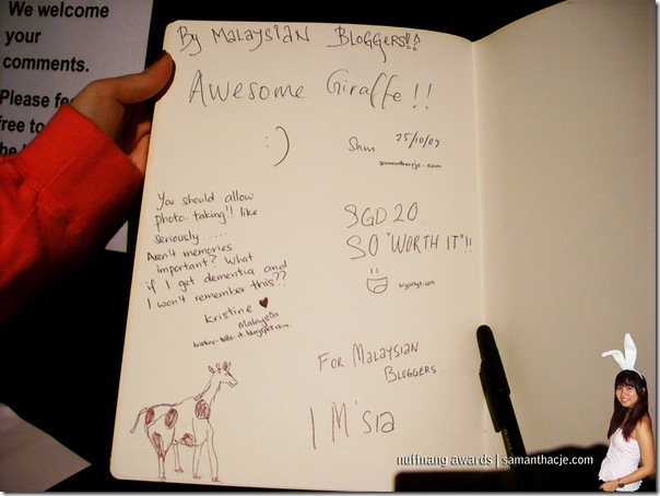 Guestbook @ Body works