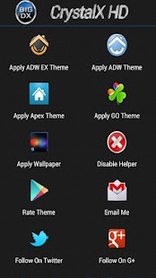 How to download CrystalX HD Multi Theme Blue 2.1 mod apk for pc