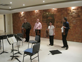 Cuarteto Chilingirian. Cátedra Música de Cámara a Músicos de Fesnojiv. Cumaná. Enero 2010