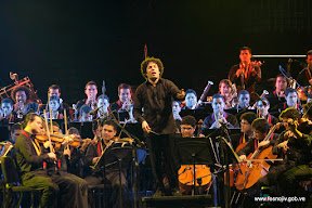 Concierto Mérida. SJVSB dirigida por Gustavo Dudamel. Foto: Fesnojiv