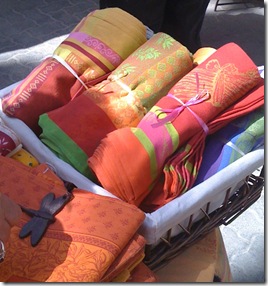 Orange Napkins in Provence