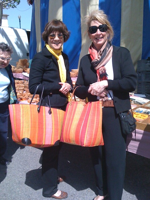 [Molly and Barbara with their Orange Striped Market bags[6].jpg]