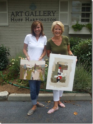 Matchings shoes & paintings