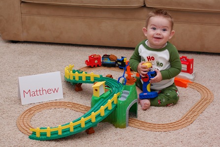 1 matthew's train from santa