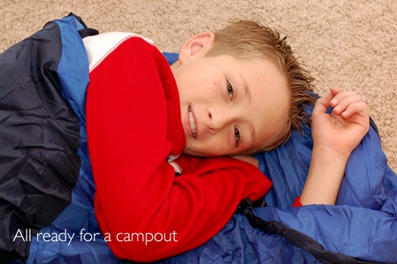 1 ryan's sleeping bag