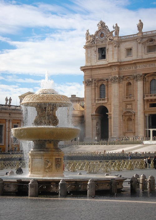 st. peters - fountain