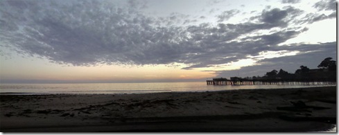Capitola Sunset Panorama