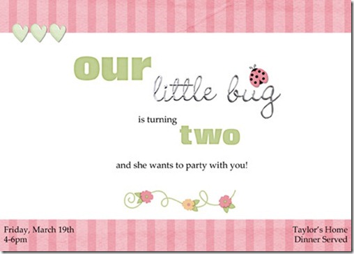 Birthday Invitation