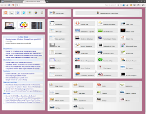 chrome ubuntu start page