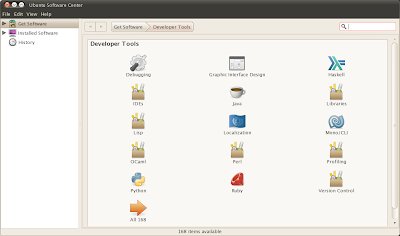 ubuntu software center category ubuntu 10.10 maverick meerkat screenshots