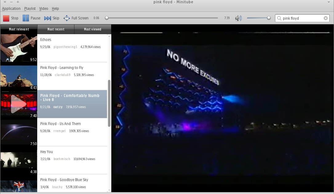 minitube player minitube player