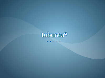 Lubuntu 10.10 Plymouth theme (mockup)