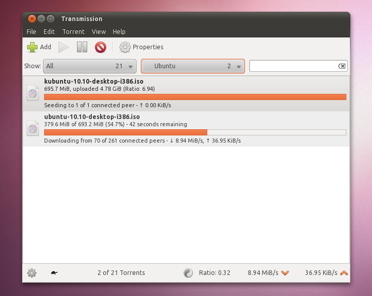 Install Transmission 2.10 In Ubuntu (Stable PPA)  Upd8 Ubuntu / Linux blog