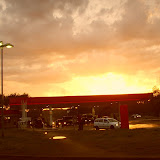 Sunset near Berlin