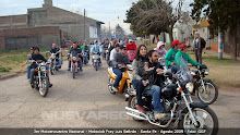 La caravana por la ciudad, tradicion motera