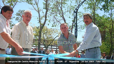 Inauguracion Centro de Atención Social, Sindicato Aceitero, 