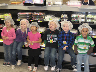 Kids lining up