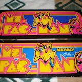 Two-Bits Ms. Pac-man Marquee