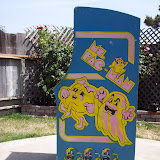 Ms. Pac-man Stenciling - Part 1