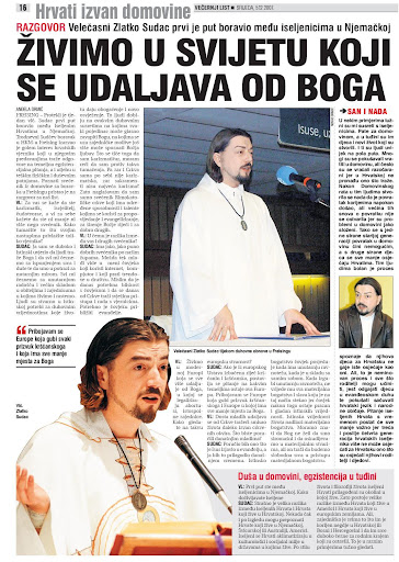 HKM-Freising - Duhovna obnova sa Vlc. Zlatko Sudac 30.11. - 02.12.2007