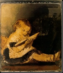 Menina a ler - 1860