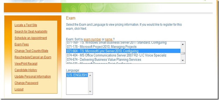 Lync Server 2010 Exam