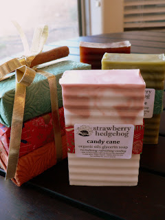 chocolate almond soap