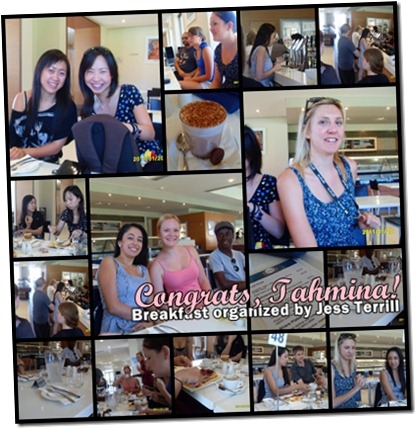 Tahmina going away breakfast by Jess Tahmina going away breakfast by Jess