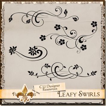 FleurdeLis_CULeafySwirls_preview
