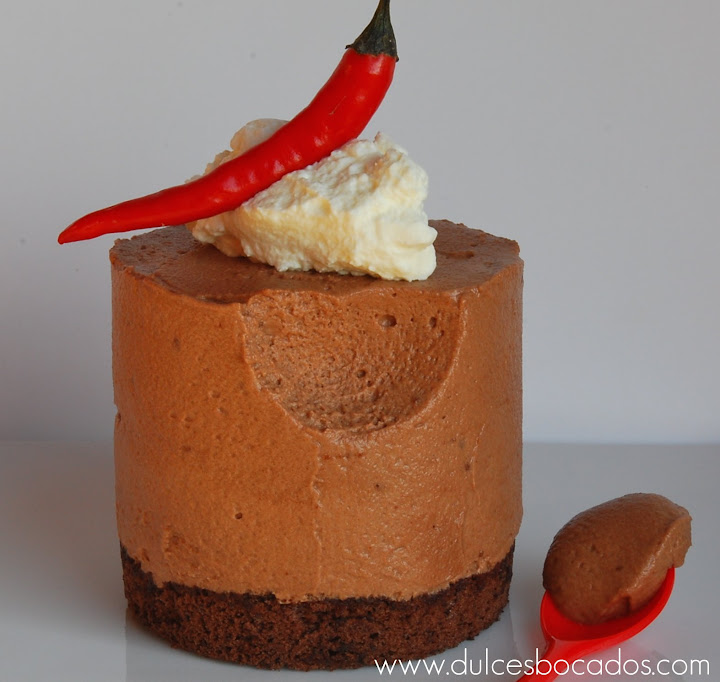 Mousse picante de nutella