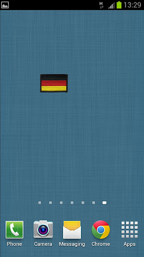 【免費個人化App】German Patch Flag Widget-APP點子