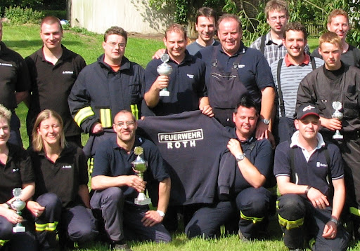 Die Einsatzbteilung beim Gemeindepokal 2009 EA_Staffel2009