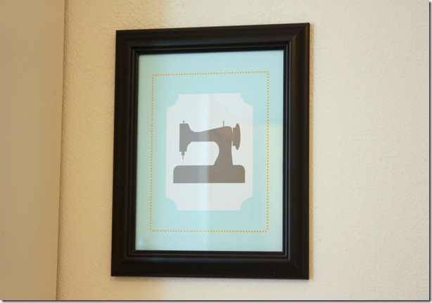 sewing machine print